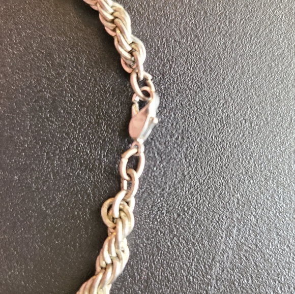 Silver Rope Bracelet - Picture 2 of 2